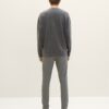 Tom Tailor Ανδρικό Chino Παντελόνι Slim Chino With Belt 1008253-10952 Castlerock Grey - Image 4