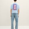 Tom Tailor Ανδρικό Jeans Παντελόνι Loose Straight Fit 1040203-10146 Super Stone Blue Denim Tint -Length 32 - Image 5