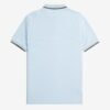 Fred Perry Ανδρική μπλούζα Polo Twin Tipped Fred Perry Shirt M3600 V02 Light Smoke / Warm Grey / Carrington Brick - Image 4