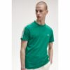 Fred Perry Ανδρικό T-Shirt Contrast Tape Ringer T-Shirt M4613 S20 FpGreen - Seagrass - Image 4