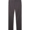 Tom Tailor Ανδρικό Chino Παντελόνι Regular Washed Chino 1040240-10899 Tarmac Grey - Image 5