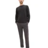 Tom Tailor Ανδρικό Chino Παντελόνι Regular Washed Chino 1040240-10899 Tarmac Grey