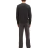 Tom Tailor Ανδρικό Chino Παντελόνι Regular Washed Chino 1040240-10899 Tarmac Grey - Image 3