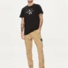 Calvin Klein Ανδρικό Παντελόνι Skinny Chino J30J325114-PF2 Travertine - Image 2