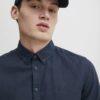 Casual Friday Ανδρικό Πουκάμισο CFAnton 0053 BD LS linen mix s 20504577-194013 Dark Navy - Image 2