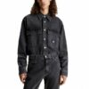 Calvin Klein Ανδρικό Denim Πουκάμισο J30J324581-1BY Denim Black
