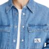 Calvin Klein Ανδρικό Denim Πουκάμισο J30J324582-1A4 Denim Medium - Image 3