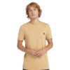 Timberland Ανδρικό T-Shirt SS Dunstan River Jersey Crew Tee Slim TB0A2BPR-EH3 Light Wheat Boot