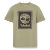 Timberland Ανδρικό T-shirt Stack Logo Short Sleeve Tee Regular TB0A5WQQ-CN8 Casel Ear/Black - Image 5
