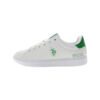 U.S. Polo Assn. Ανδρικά Sneakers BYRON001-WHI-GRE03 Άσπρο - Image 3
