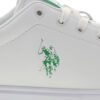 U.S. Polo Assn. Ανδρικά Sneakers BYRON001-WHI-GRE03 Άσπρο - Image 7