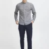 Casual Friday Ανδρικό Πουκάμισο CFAnton LS BD Striped Linen ML 20504974-194013 - Image 4