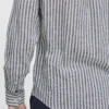 Casual Friday Ανδρικό Πουκάμισο CFAnton LS BD Striped Linen ML 20504974-194013 - Image 5
