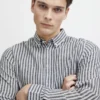 Casual Friday Ανδρικό Πουκάμισο CFAnton LS BD Striped Linen ML 20504974-194013 - Image 6