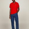 Tommy Hilfiger Ανδρικό Κοντομάνικο Polo Tjm Reg Badge Polo DM0DM18314-XNL Deep Crimson - Image 3