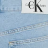 Calvin Klein Ανδρική Denim Βερμούδα 90s Loose Pleated Shorts J30J324875-1AA Denim Light - Image 4
