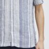 Casual Friday Ανδρικό Λινό Κοντομάνικο Πουκάμισο CFAnton SS Linen Striped Shirt 20505068-193923 - Image 2