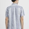 Casual Friday Ανδρικό Λινό Κοντομάνικο Πουκάμισο CFAnton SS Linen Striped Shirt 20505068-193923 - Image 3
