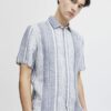 Casual Friday Ανδρικό Λινό Κοντομάνικο Πουκάμισο CFAnton SS Linen Striped Shirt 20505068-193923 - Image 5