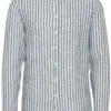 Casual Friday Ανδρικό Πουκάμισο Anton LS CC Linen Striped Shirt 20505229-193923