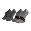 Calvin Klein Ανδρικές Κάλτσες Footie High Cut 2 τμχ 701218713 003 Mid Grey Melange