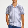 Lindbergh Ανδρικό Λινό Πουκάμισο Relaxed fit 30-203321 Navy