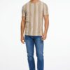 Lindbergh Ανδρικό T-Shirt Relaxed fit 30-400009 Sand - Image 3