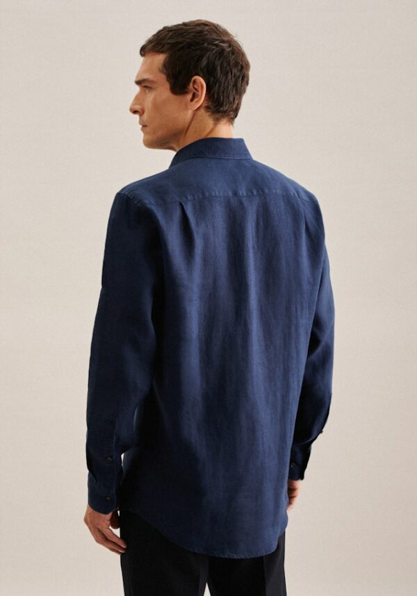 Seidensticker Ανδρικό Πουκάμισο Business Shirt in Regular with Kent-Collar 01.143560-18 - Image 2