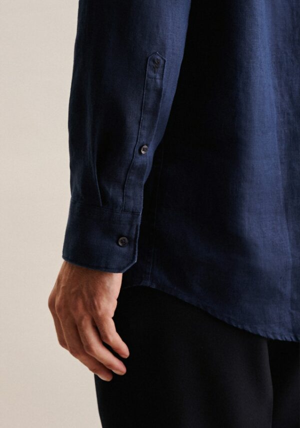 Seidensticker Ανδρικό Πουκάμισο Business Shirt in Regular with Kent-Collar 01.143560-18 - Image 4