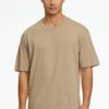 Lindbergh Ανδρικό T-Shirt Oversize fit 30-400198 Mid Sand