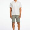 Lindbergh Ανδρικό Casual Πουκάμισο Με Ανάγλυφη Υφή Loose fit 30-203575 Off White - Image 3