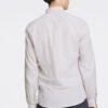 Lindbergh Ανδρικό Λινό Πουκάμισο Slim fit 30-203344 Lt Stone - Image 3