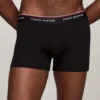 Tommy Hilfiger Ανδρικά Εσώρουχα Boxer 3Pack 1U87903842-990 Black - Image 3