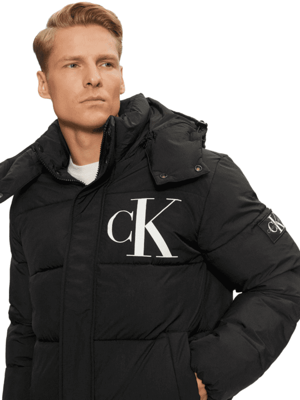 Calvin Klein Ανδρικό Μπουφάν Essentials Non Down Jacket J30J326104-BEH Ck Black - Image 2