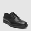 Boss Shoes Ανδρικά Παπούτσια Oxford A7533-BLACK ANTIK - Image 2