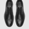 Boss Shoes Ανδρικά Παπούτσια Oxford A7533-BLACK ANTIK - Image 4