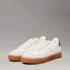 Calvin Klein Ανδρικά Sneakers Classic Cuplow Laceup Lth Fad YM0YM01272-0GE Creamy White- Eggshell - Image 4