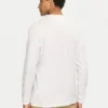 Tommy Hilfiger Ανδρική Μακρυμάνικη Μπλούζα Tjm Slim Linear Chst LS Tee Ext DM0DM18551-YBR White - Image 3