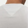 Tommy Hilfiger Ανδρική Μακρυμάνικη Μπλούζα Tjm Slim Linear Chst LS Tee Ext DM0DM18551-YBR White - Image 7