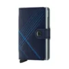 Secrid Θήκη για κάρτες - Πορτοφόλι Miniwallet Stitch Linea Navy- MSt Linea Navy