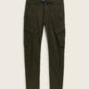 Tom Tailor Ανδρικό Cargo Παντελόνι Soft Tapered 1042567-11172 Dark Rosin Green - Image 6