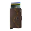 Secrid Θήκη για κάρτες - Πορτοφόλι Miniwallet Stitch Linea Espresso- MSt Linea Espresso - Image 2