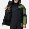 Columbia Ανδρικό Μπουφάν Wild Card IV Down Jacket 2087231-011 WO0254-011 Black, Canteen - Image 7