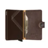 Secrid Θήκη για κάρτες - Πορτοφόλι Miniwallet Stitch Linea Espresso- MSt Linea Espresso - Image 4