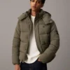 Calvin Klein Ανδρικό Μπουφάν Essentials Non Down Jacket J30J326104-PFV Tarmac