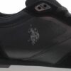 U.S. Polo Assn. Ανδρικά Sneakers Justin001A-BLK Μαύρο - Image 2