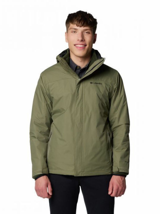 Columbia Ανδρικό Μπουφάν Tunnel Falls II Interchange Jacket 2096924-397 WX3321-397 Stone Green