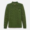 Timberland Ανδρική Μακρυμάνικη Μπλούζα Polo Ls Millers River Pique Polo TB0A6VD2-EIN Blk Forest Grn - Image 5