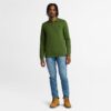 Timberland Ανδρική Μακρυμάνικη Μπλούζα Polo Ls Millers River Pique Polo TB0A6VD2-EIN Blk Forest Grn - Image 3