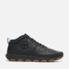 Timberland Ανδρικά Μποτάκια Winsor Trail Mid Lace Up Sneaker TB0A41X7-W02 Black